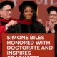 🏅 Simone Biles Honored with Doctorate Degree: A Powerful Message to 2025 Graduates